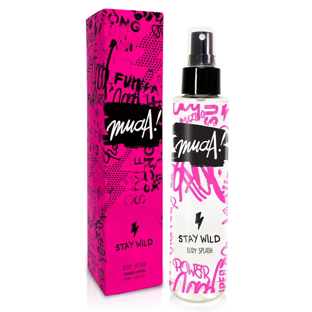 MUAA BODY SPLASH STAY WILD BODY X 150 ML.